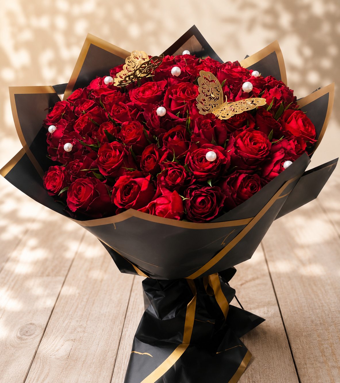 Luxury Red Rose Bouquet