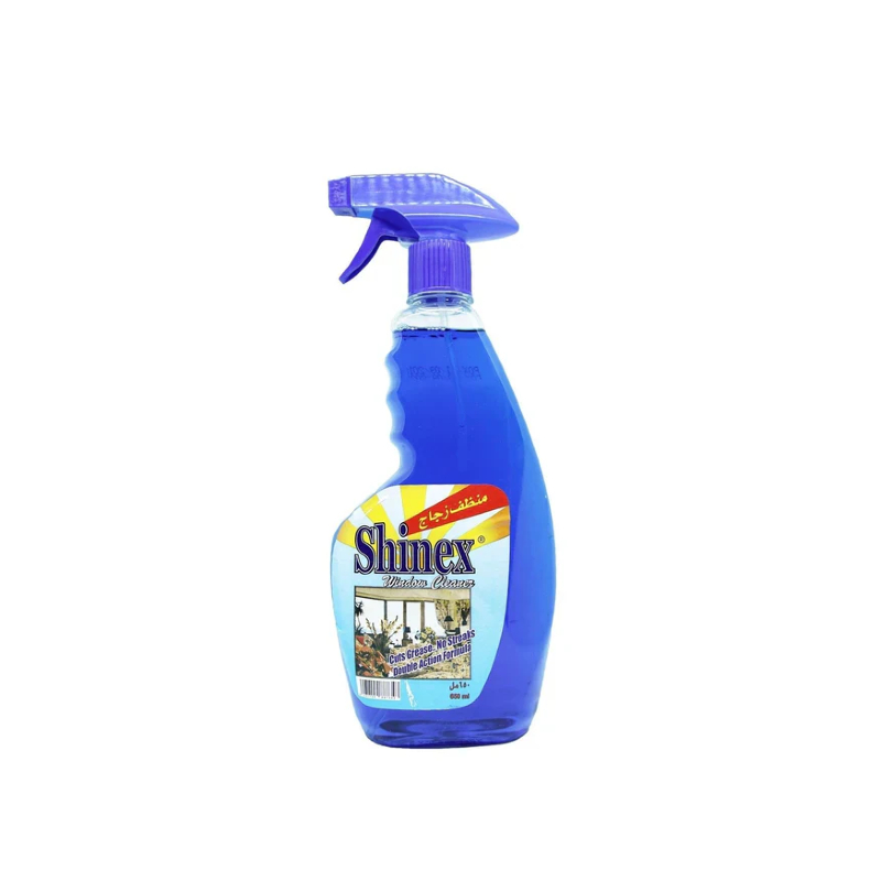Shinex 500ml – Multi-purpose cleaning solution designed to remove dirt and grime while leaving surfaces clean, shiny, and fresh.