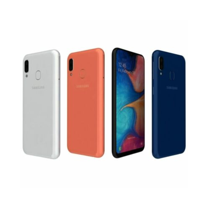 Samsung Galaxy A20e 32GB – Compact smartphone with 32GB storage, clear display, and reliable performance for daily communication, apps, and basic entertainment.